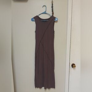 Halogen Exposed Seams Sleeveless Dress Size XXS